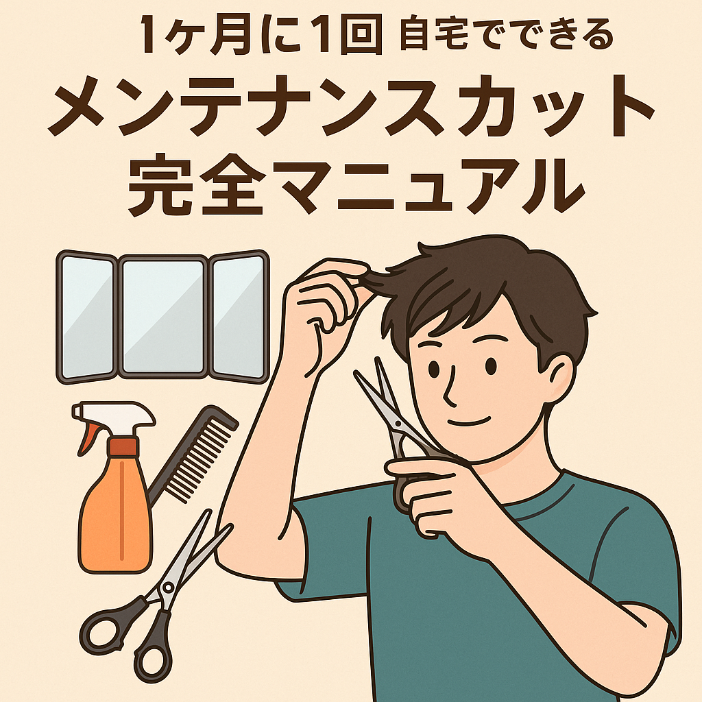 初心者でも安心！セルフカットの始め方とプロがすすめる道具5選